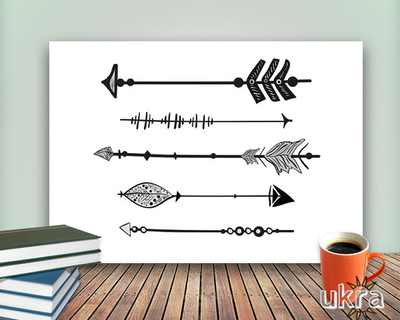 Printable Wall Art Arrow