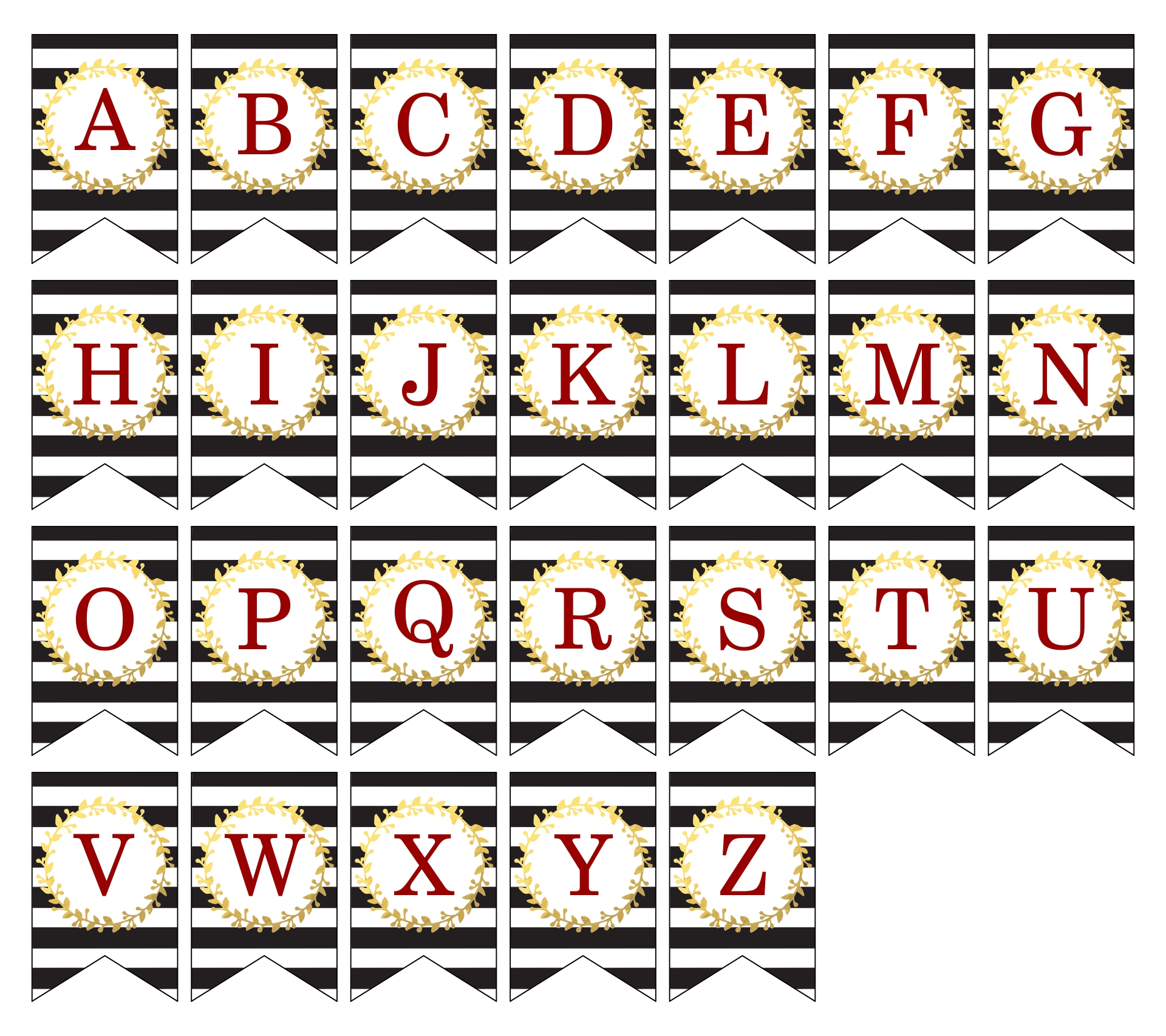 Best Diy Printable Alphabet Letters Printablee Hot Sex Picture 5215