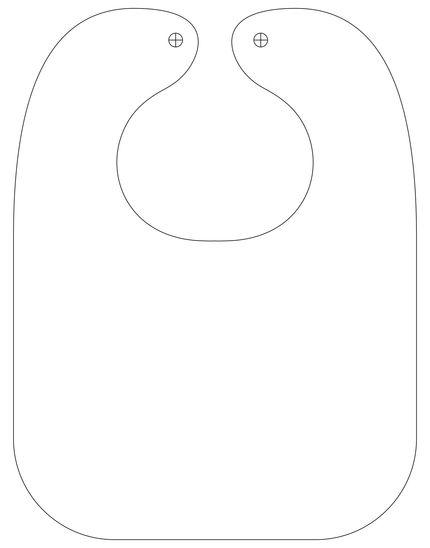 10 Best Adult Bib Patterns Free Printable PDF For Free At Printablee