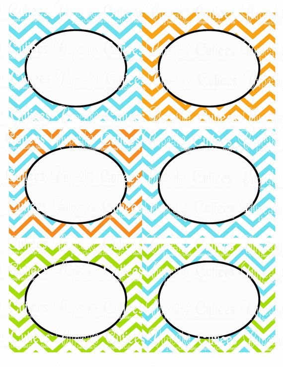 Printable Pool Party Labels