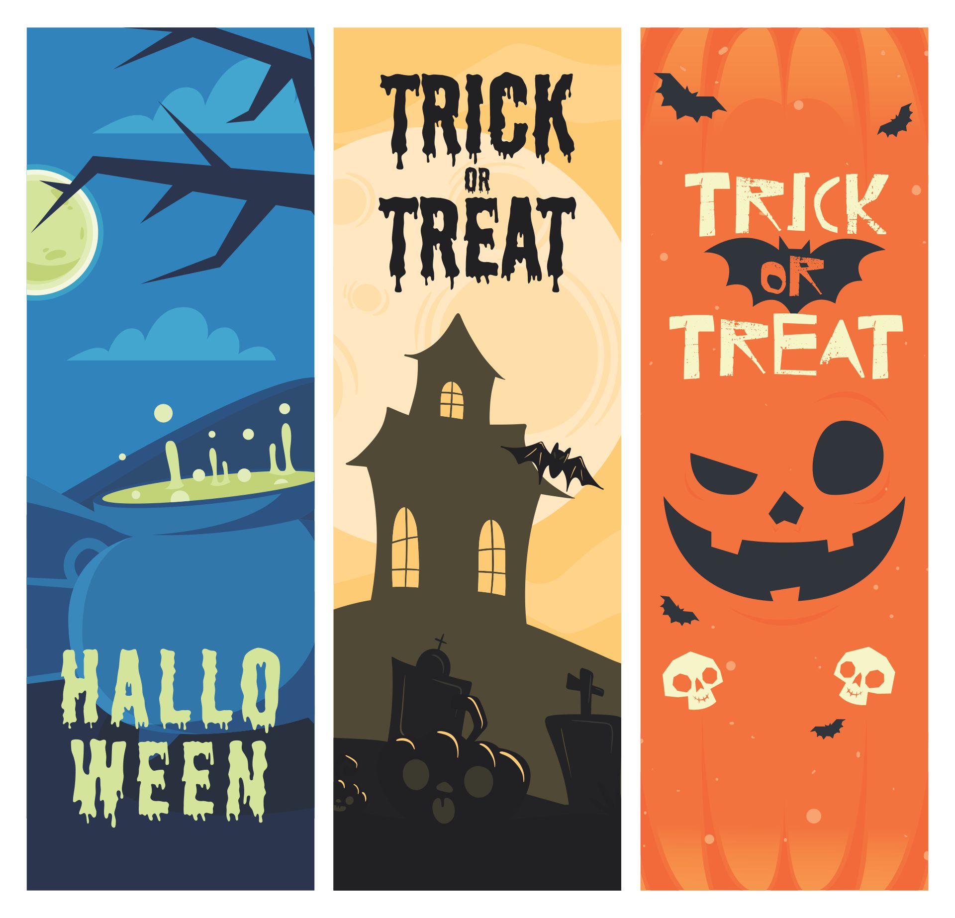 Halloween Printable Bookmarks