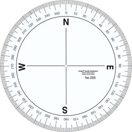 Printable 360 Degree Protractor