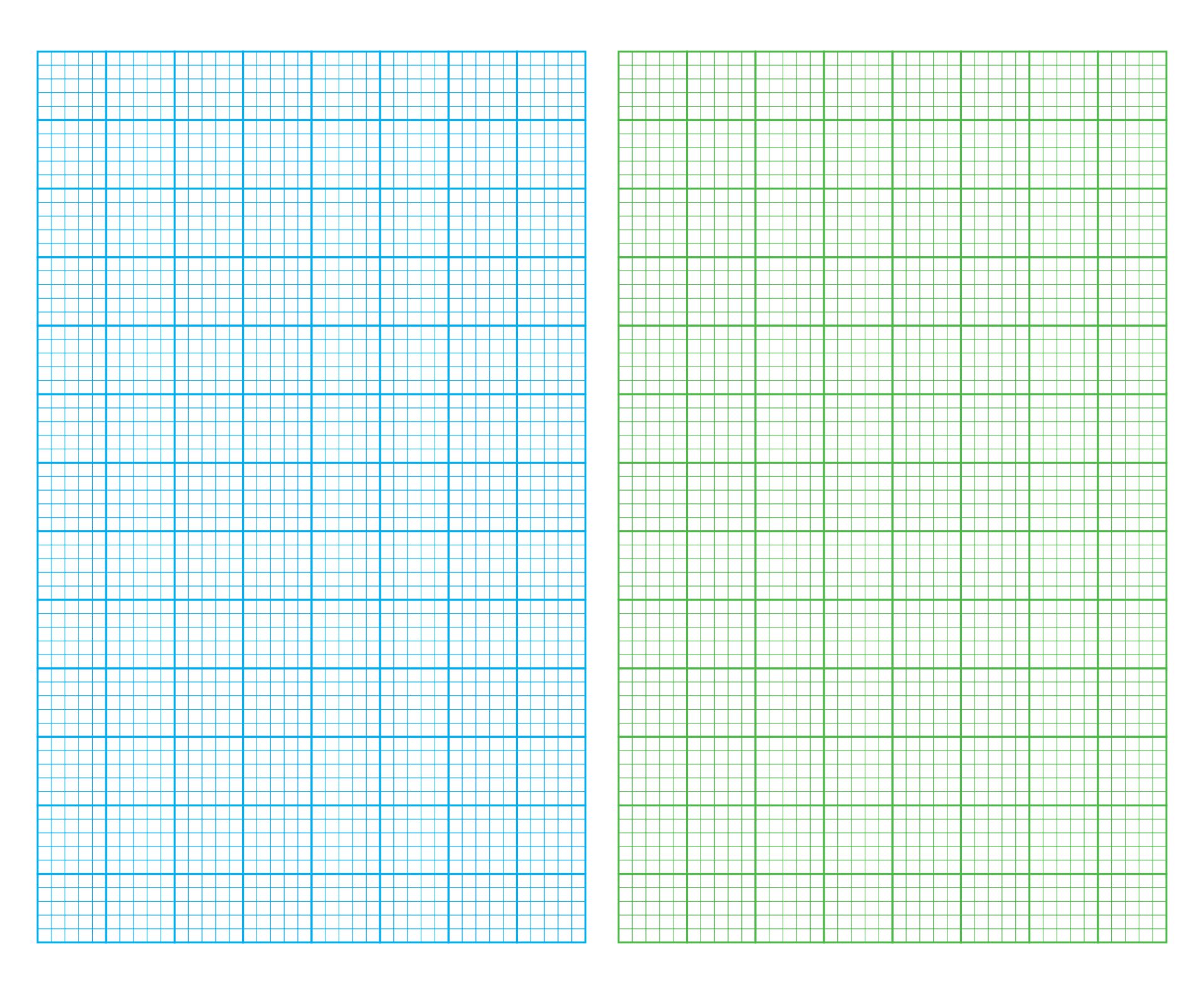 Inch  Grid Graph Paper