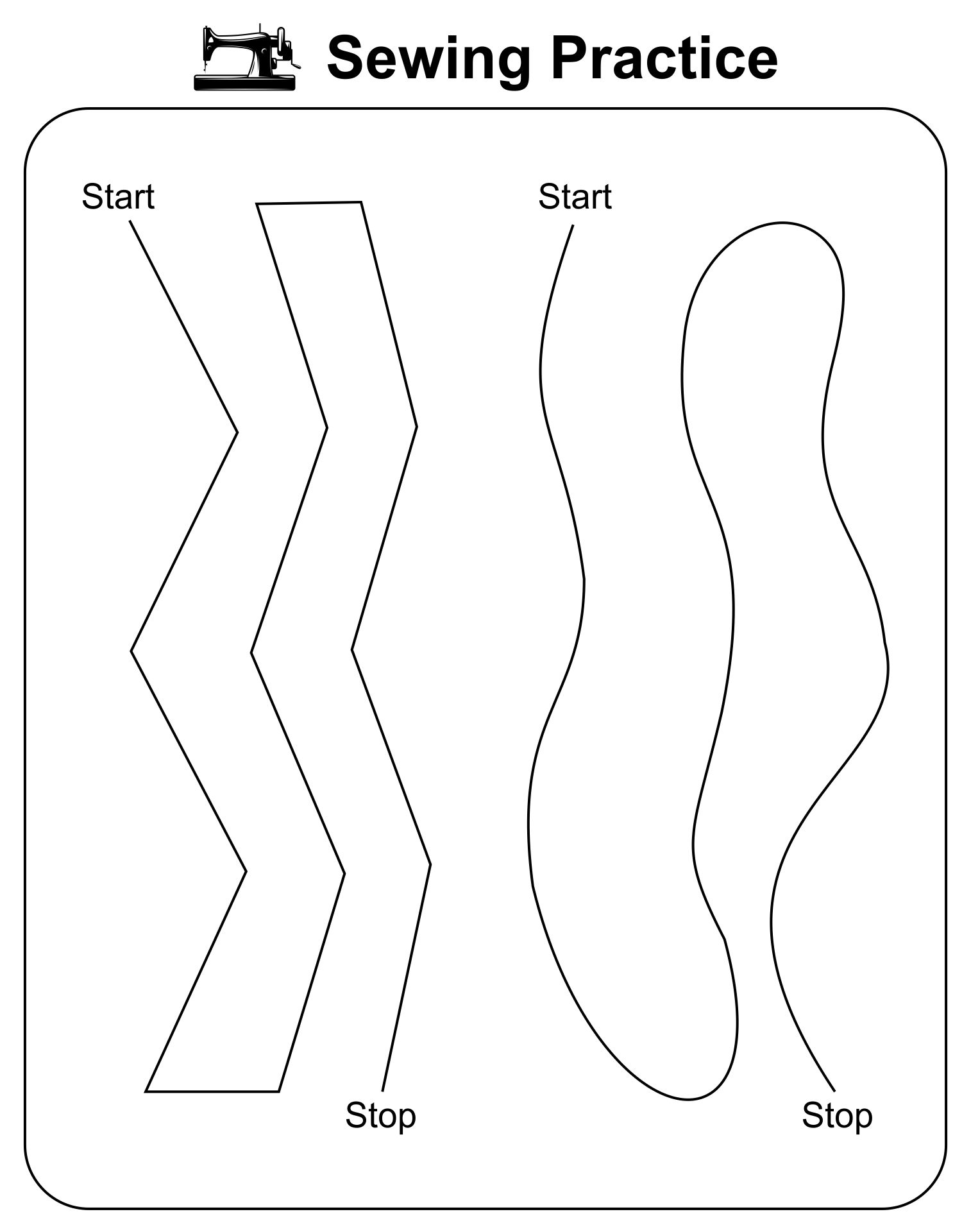 22  Sewing Practice Patterns TraianSofea