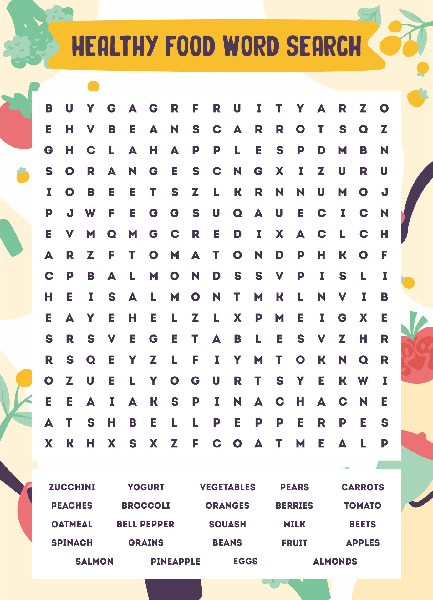 7 Best Images Of Health Word Search Puzzles Printable Digestive Healthy Eating Word Search