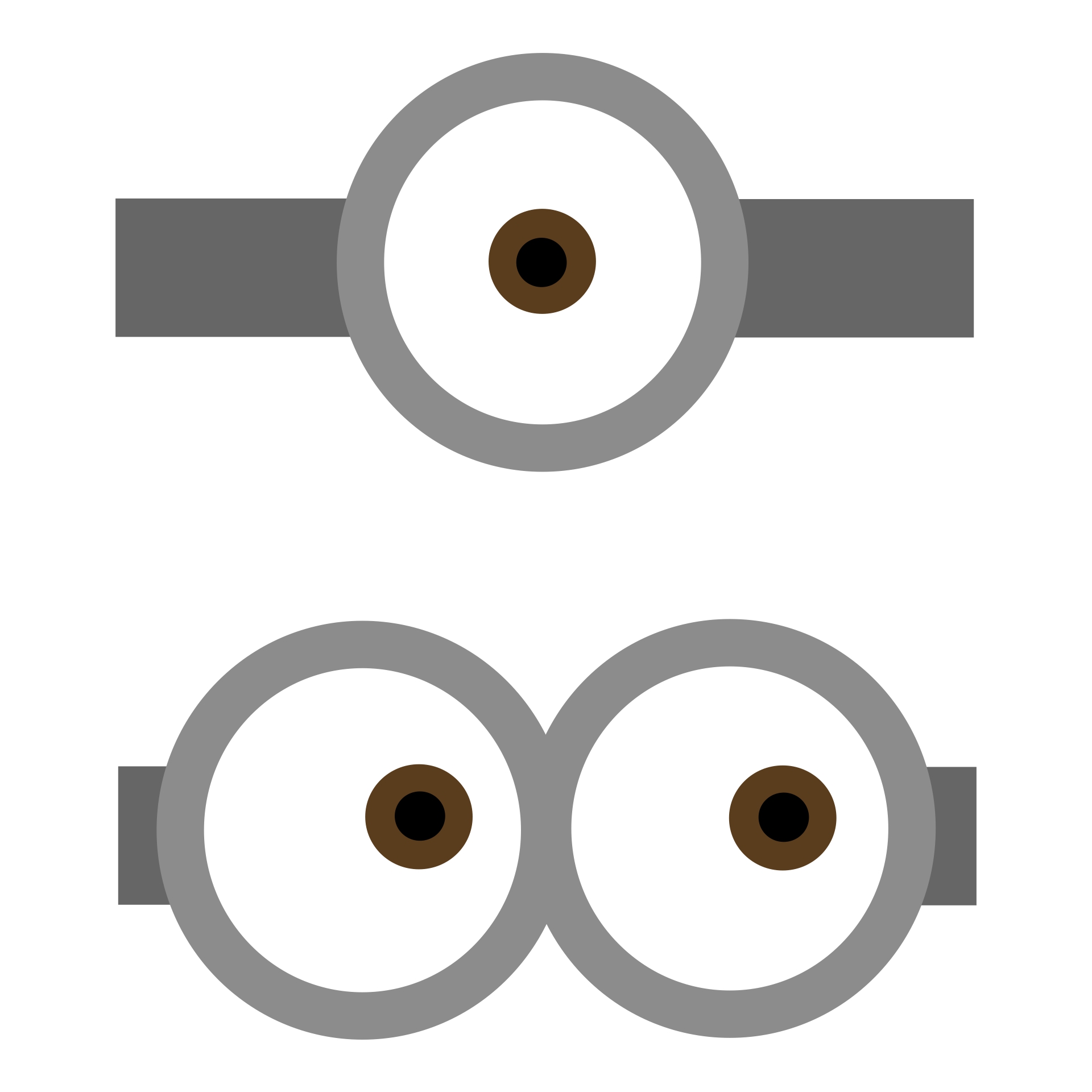 printable minion eyeballs