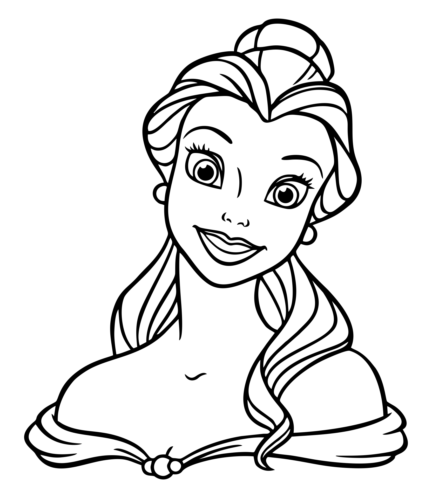 Disney Princess Coloring Pages To Print