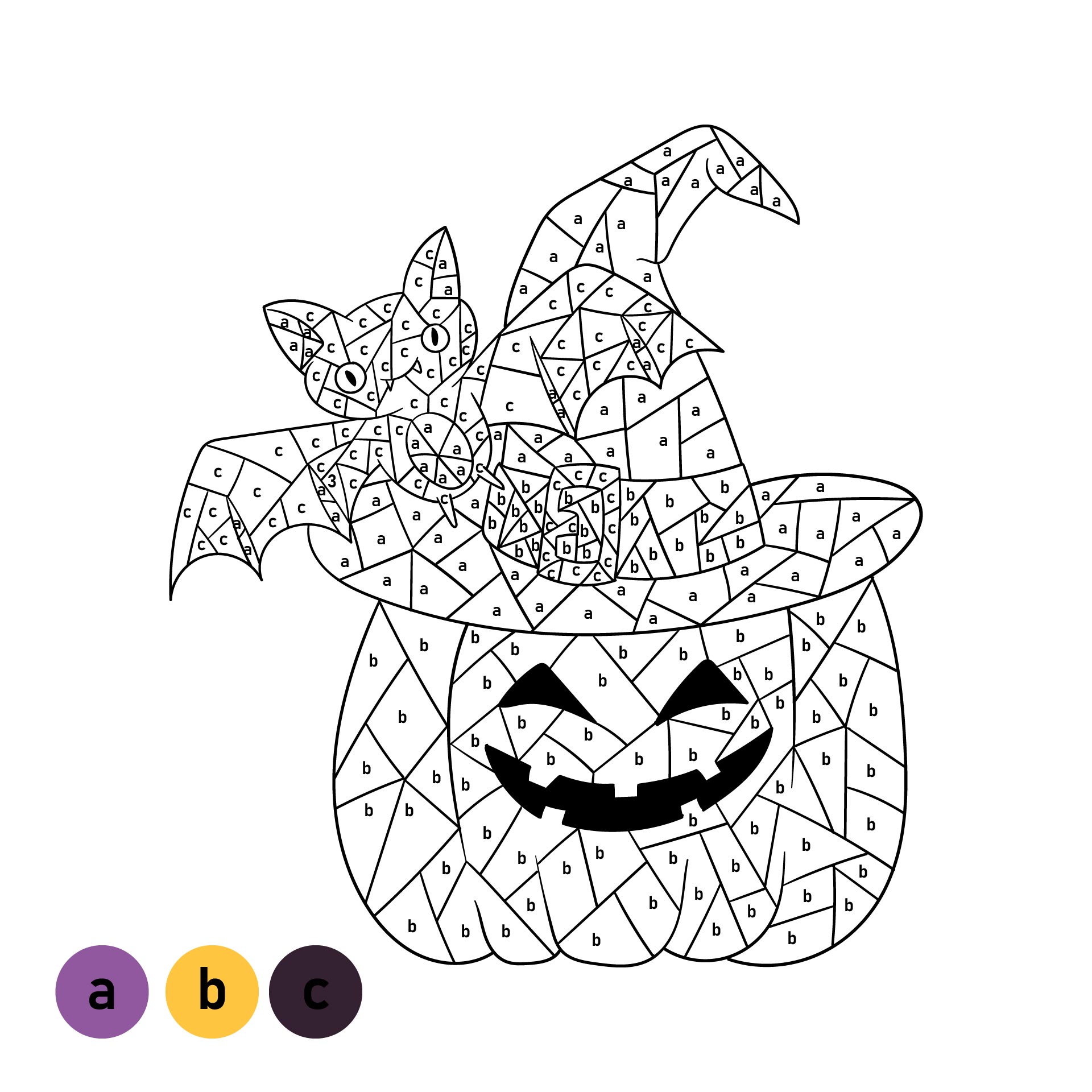 Halloween Color By Number Worksheets - 15 Free PDF Printables | Printablee