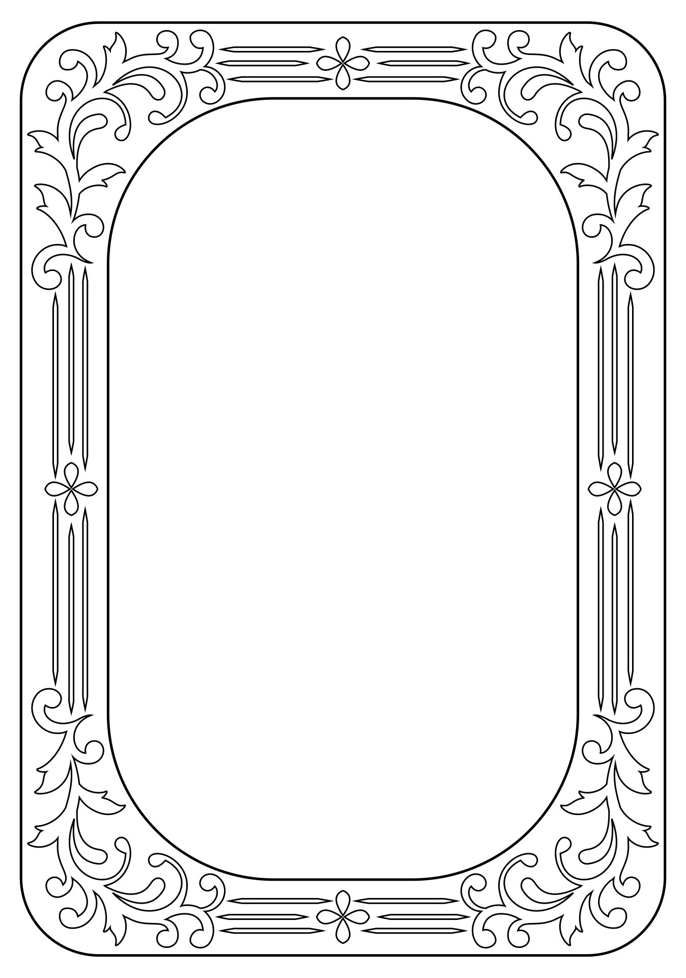 10 Best Printable Coloring Page Picture Frame PDF For Free At Printablee