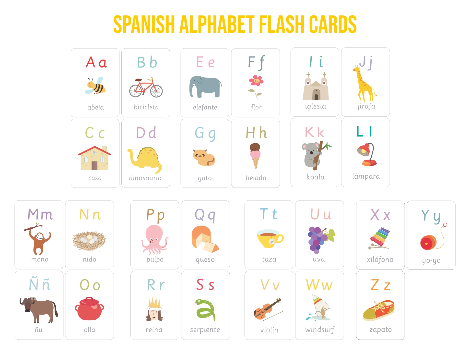 Free Printable Spanish Get Well Cards