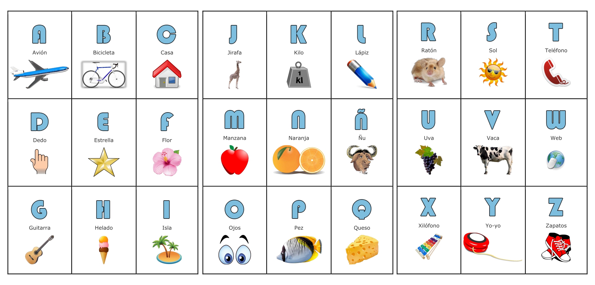 free-spanish-alphabet-printables-spanish-alphabet-educational-laminated