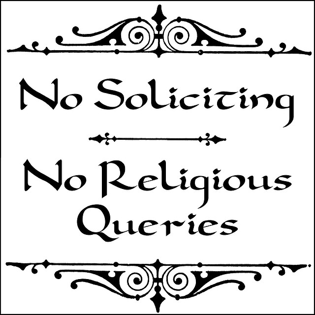 No Soliciting Signs Printable