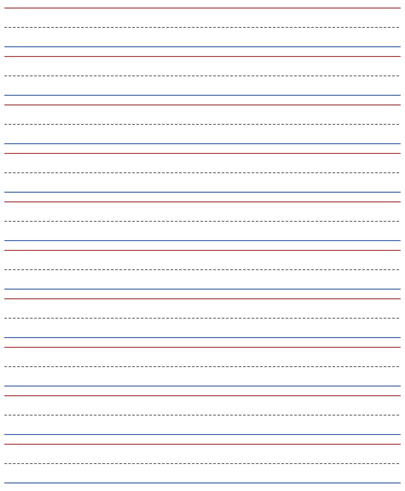 Printable Primary Writing Paper