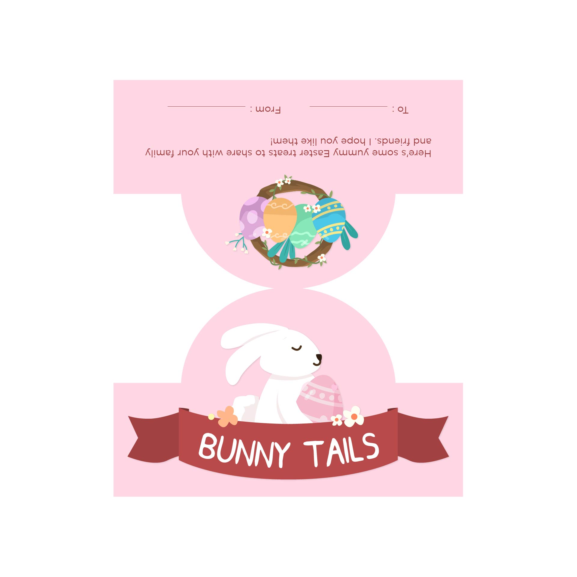 Printable Easter Tags Bunny Tails