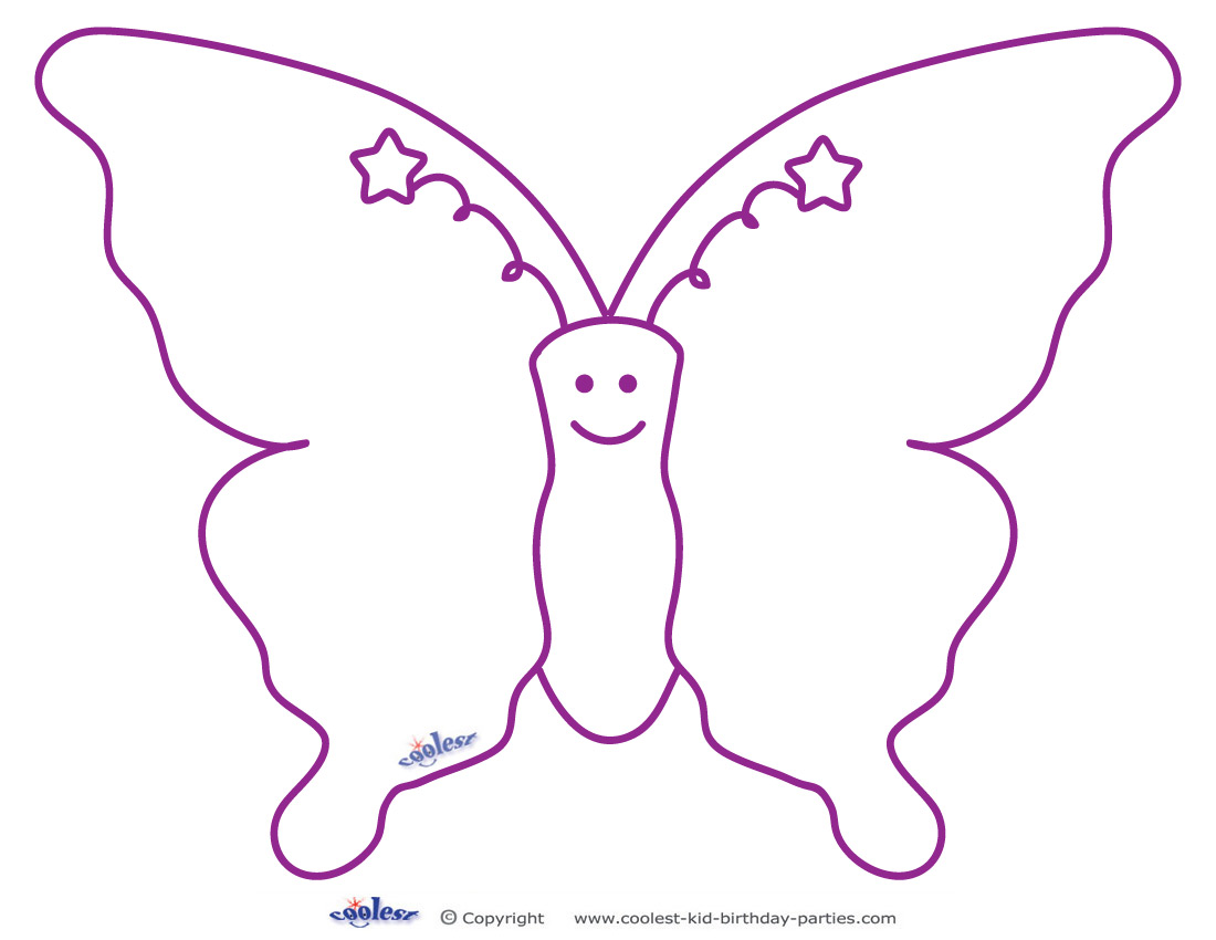 Printable Butterfly Templates