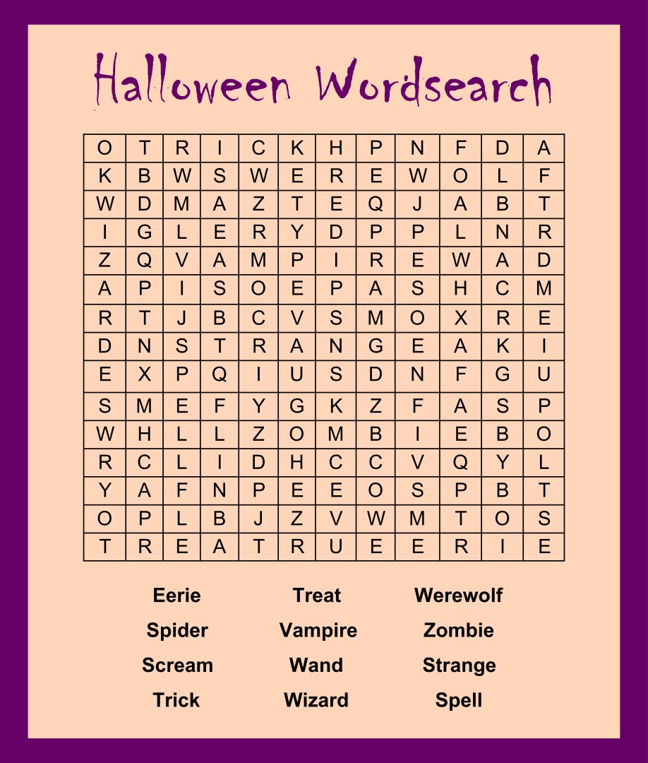 15 Best Printable Halloween Word Games PDF For Free At Printablee