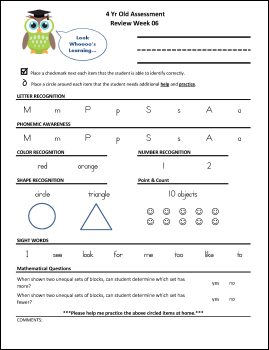 6 Best Images of Free Math Printable Kindergarten Assessments - Common ...