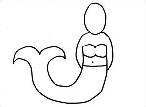 Mermaid Outline Template