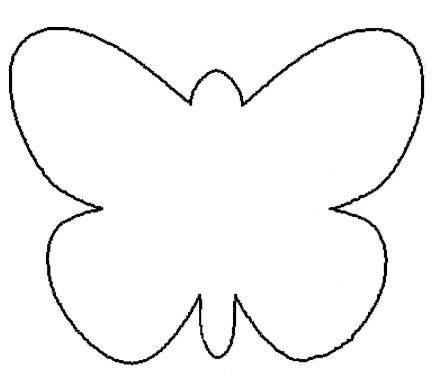 Printable Butterfly Cut Outs