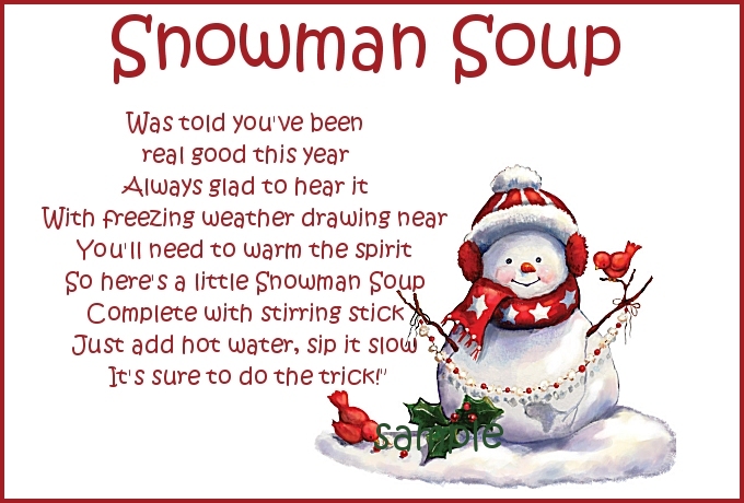 4 Best Images of Snowman Soup Printable Template - Free Printable ...