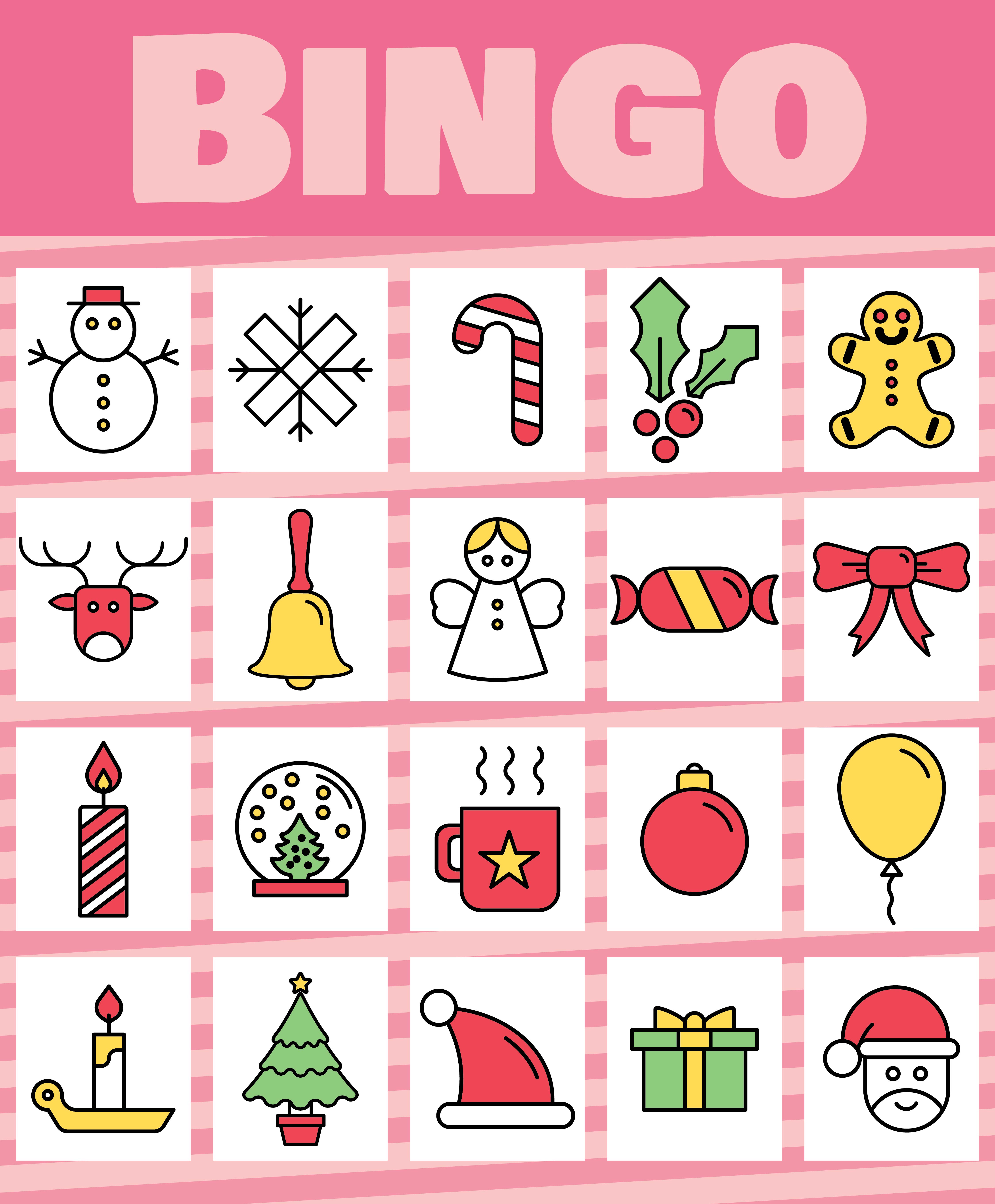 Christmas Bingo Cards Free Printable