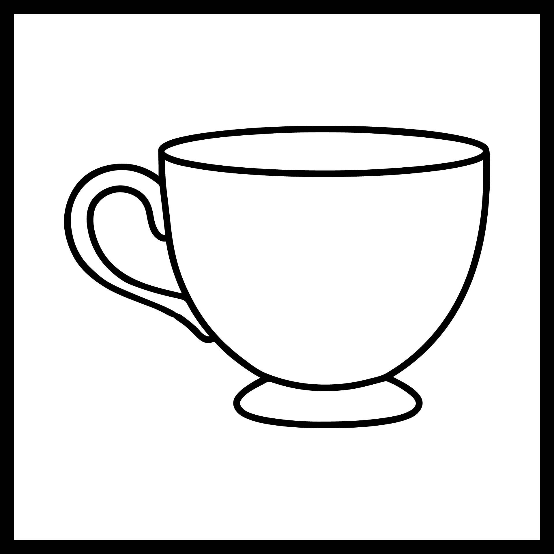 Free Printable Coffee Cup Template - Printable Templates