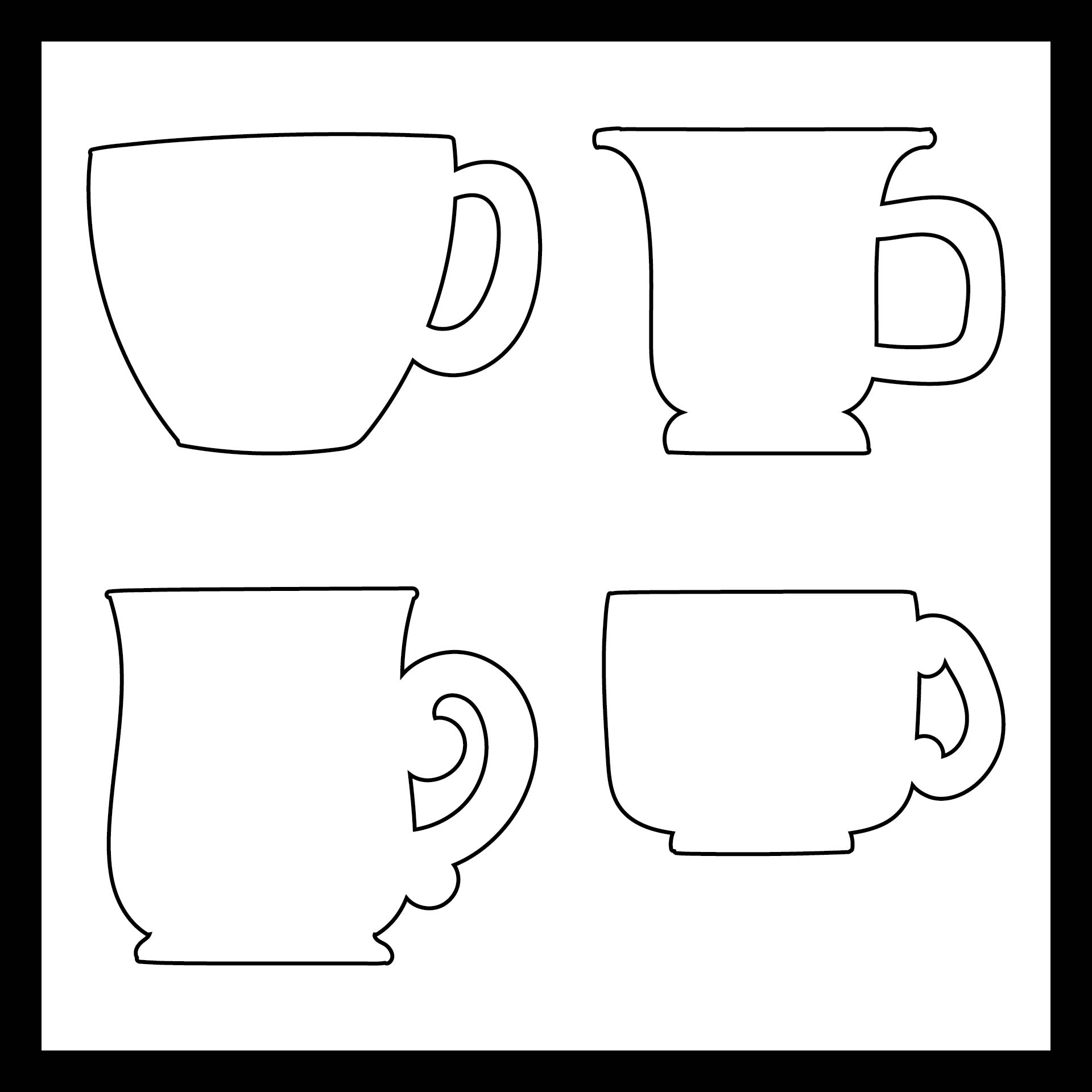 Pictures Of Coffee Cups 10 Free PDF Printables Printablee