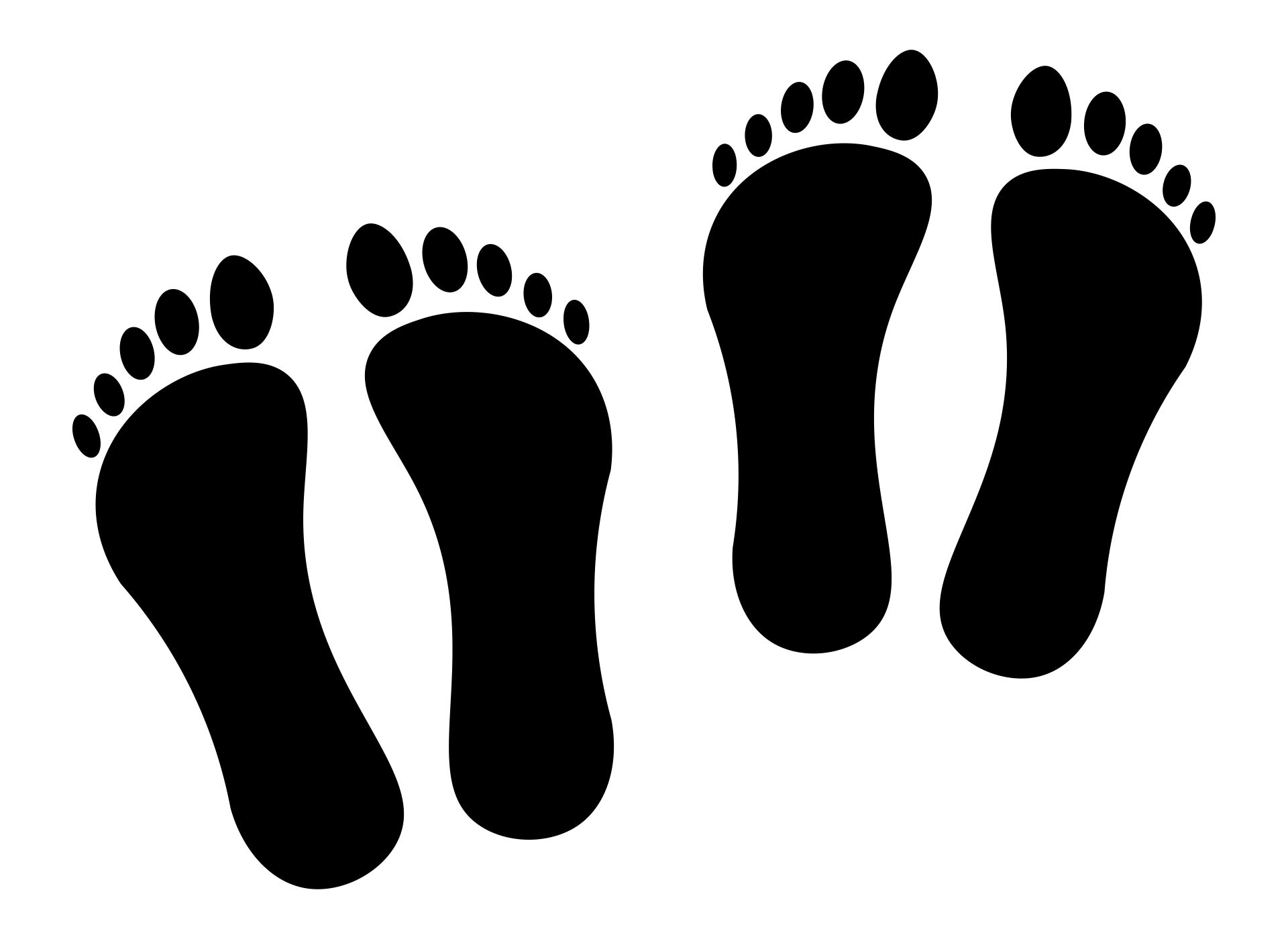 Footprint Cut Out 10 Free PDF Printables Printablee