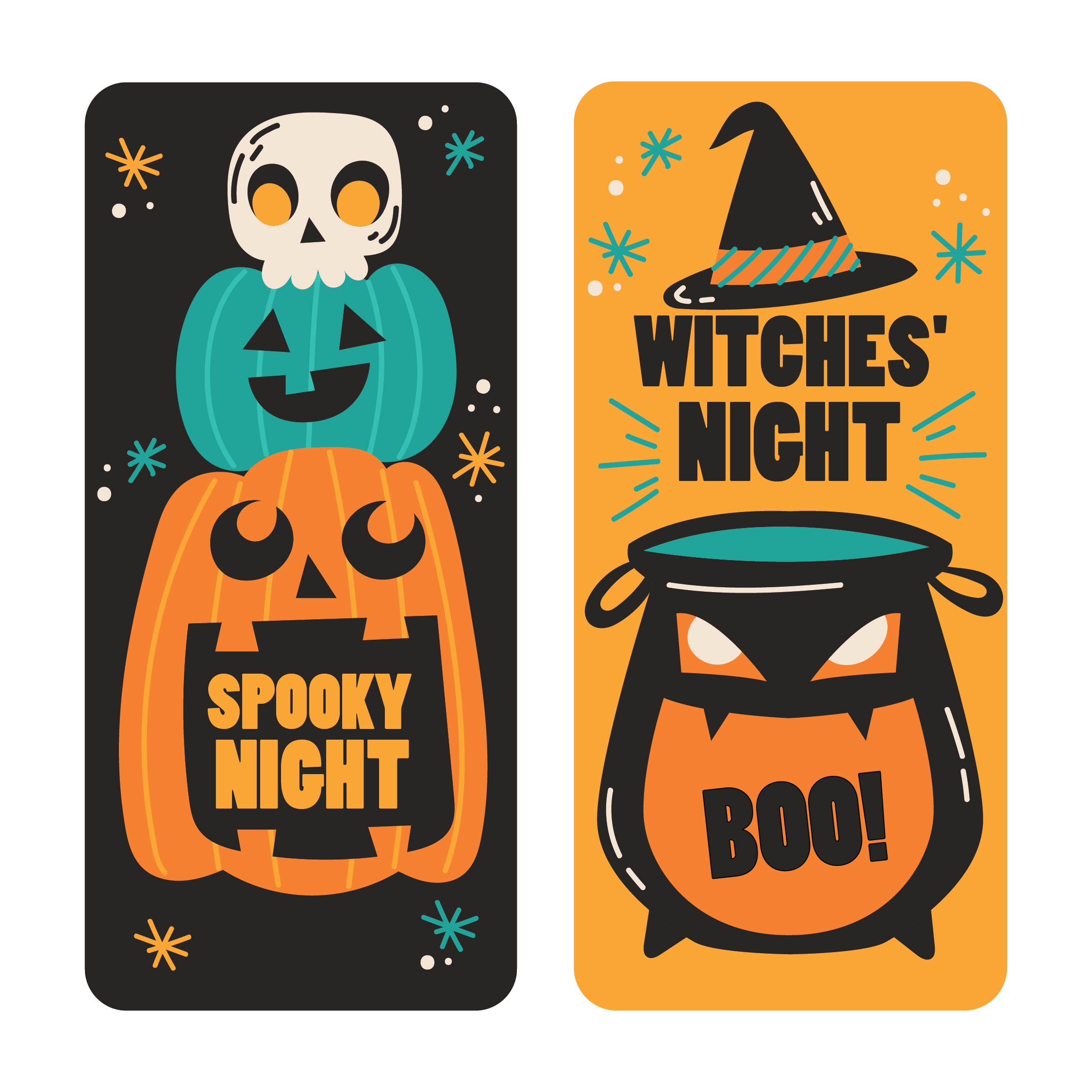 Printable Halloween Bookmarks Jokes