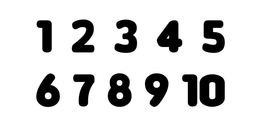 best printable number printablee com