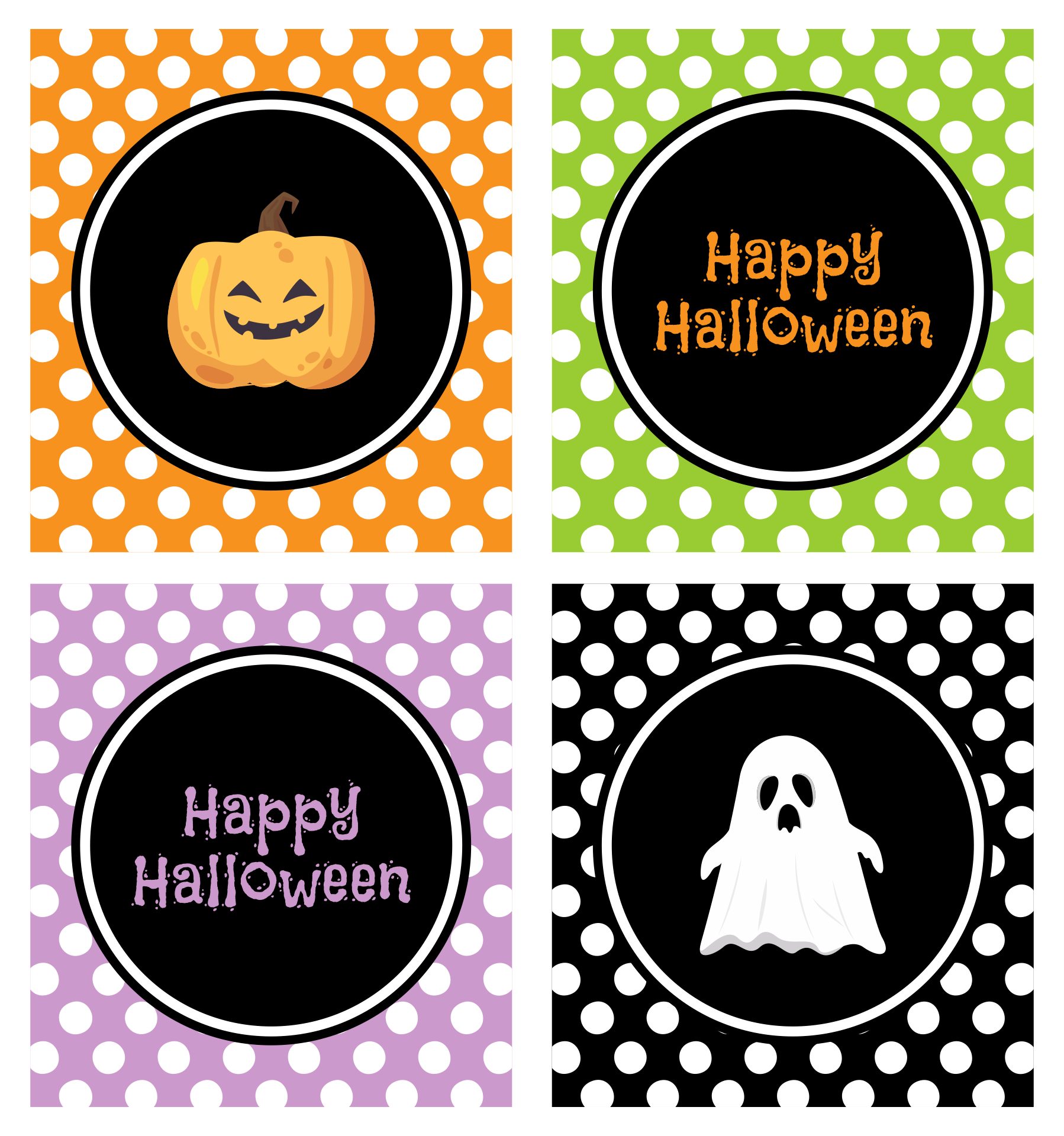 15 Best Happy Halloween Free Printable Labels PDF For Free At Printablee