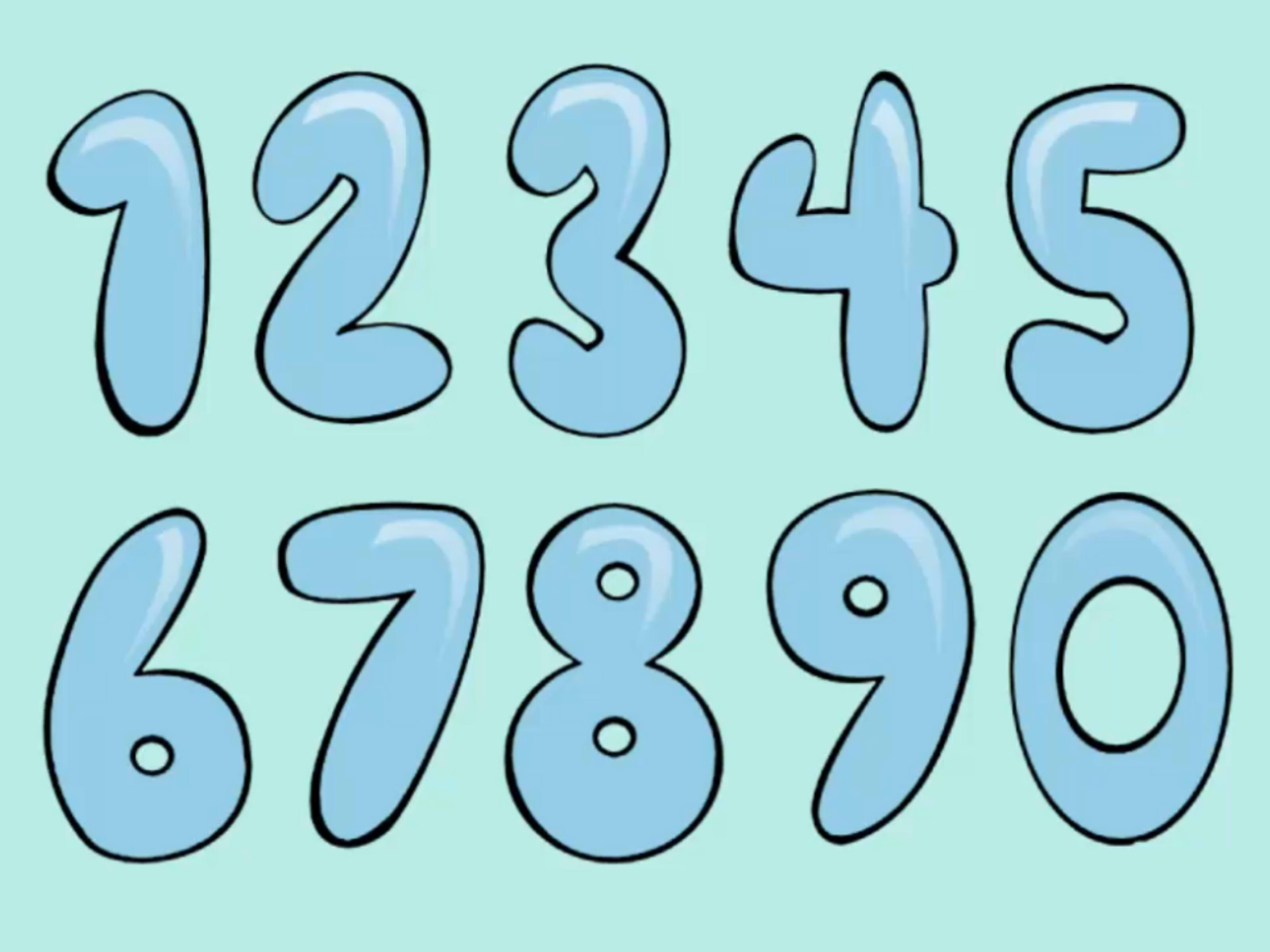 7 best large printable bubble number 9 printableecom