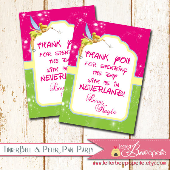 Birthday Party Thank You Gift Tags