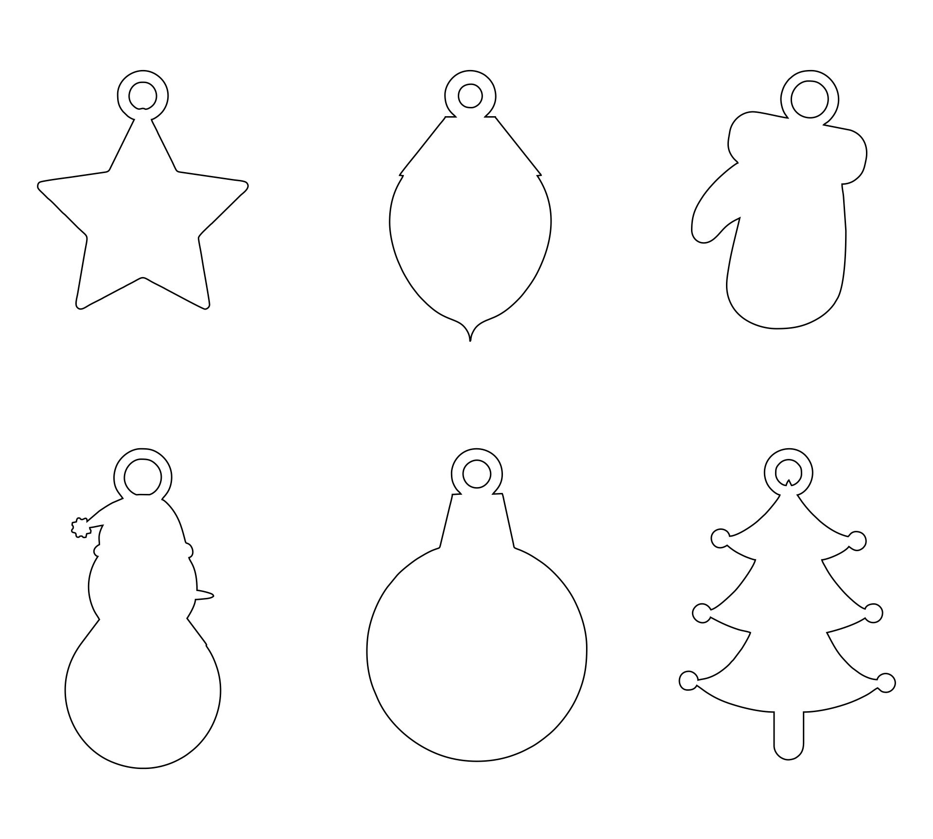 Bird Christmas Ornament Patterns - 15 Free PDF Printables | Printablee