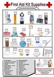 First Aid Kids Worksheets
