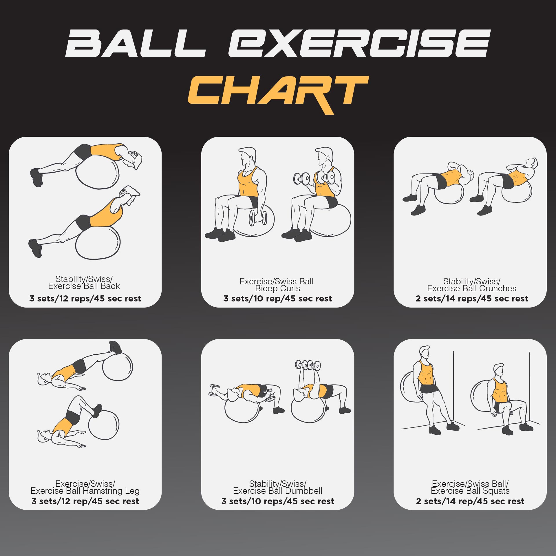 9 Best Printable Chair Exercise Routines Printablee