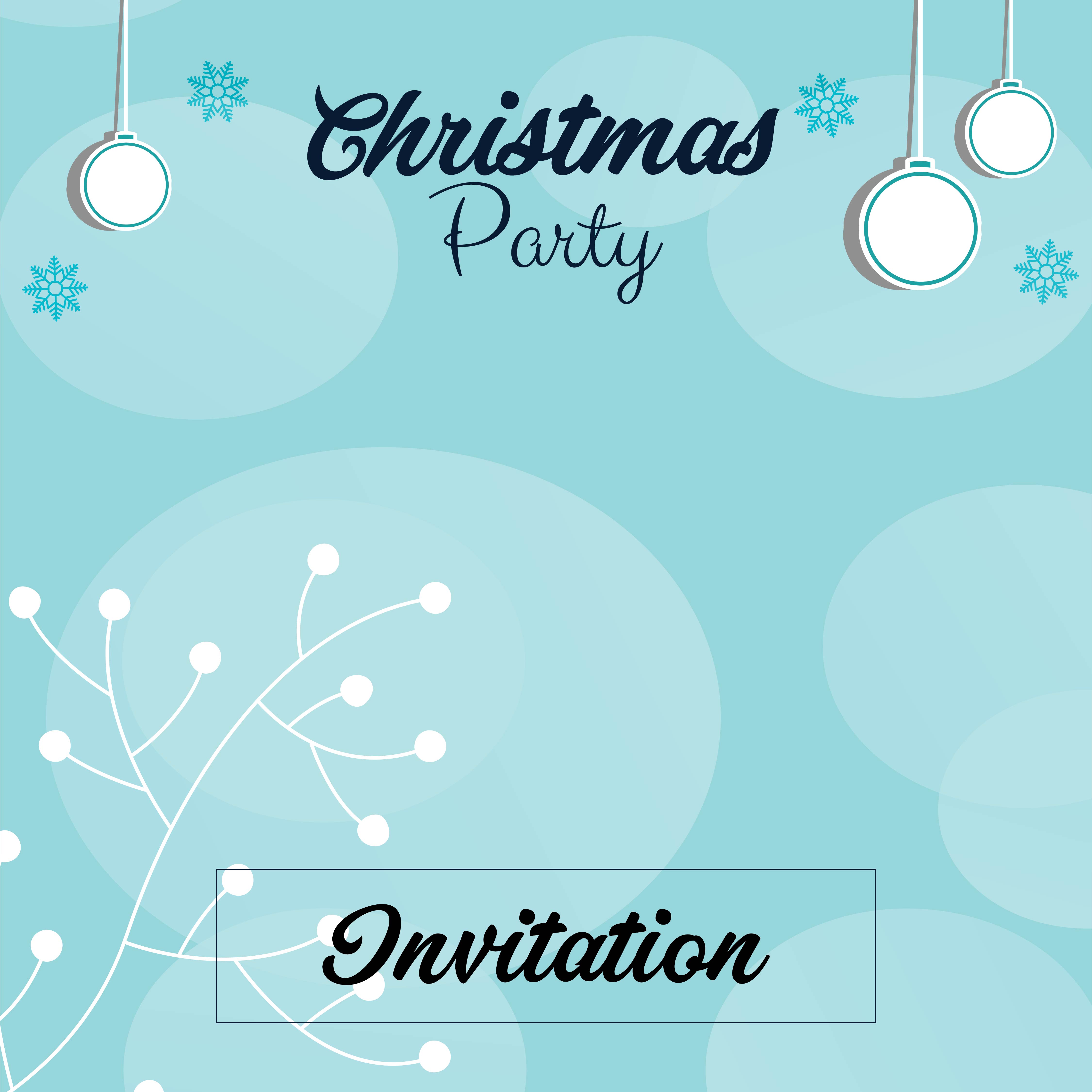 10 Best Free Printable Christmas Invitation Templates PDF for Free at