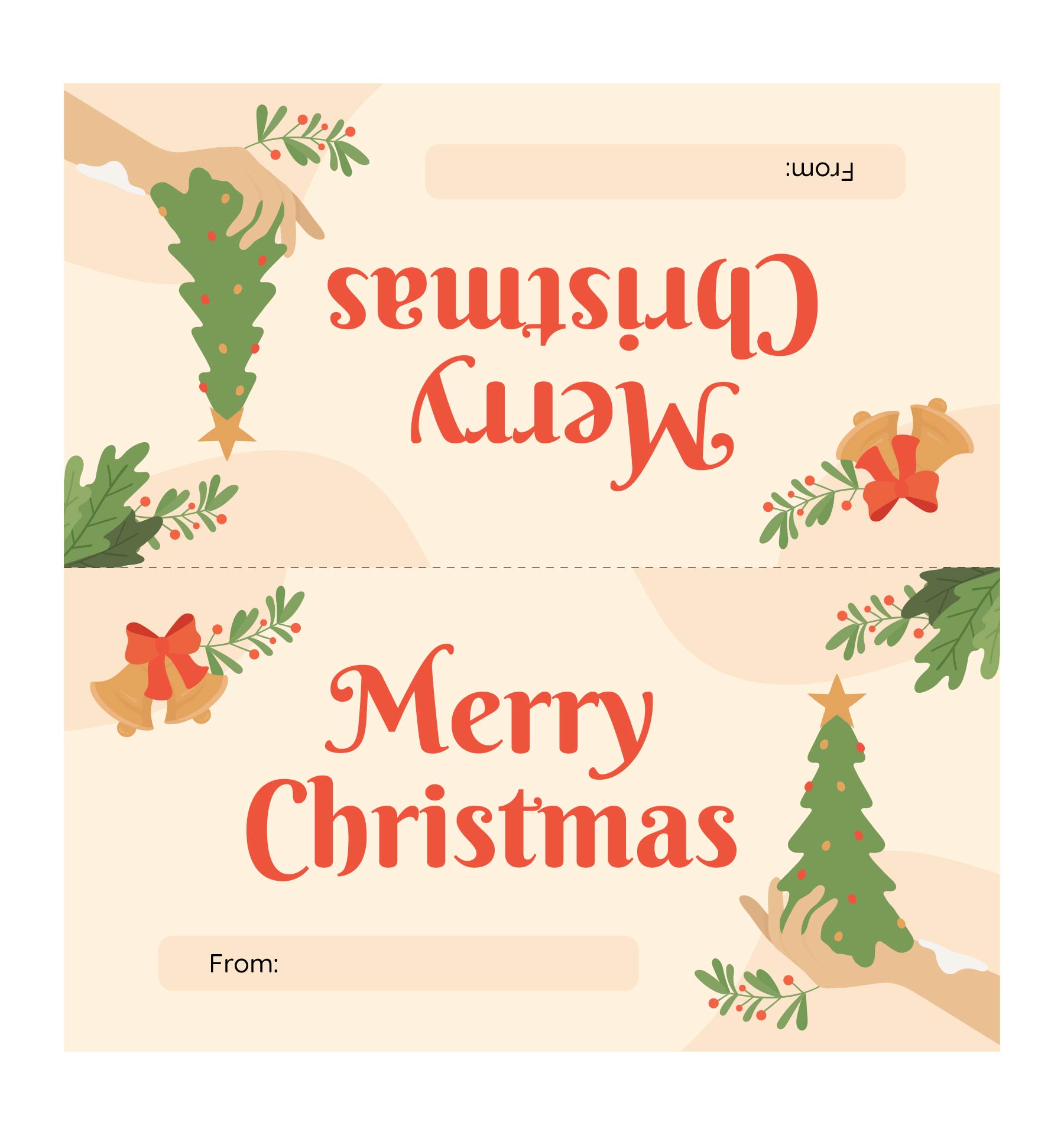 Printable Christmas Treat Bag Toppers