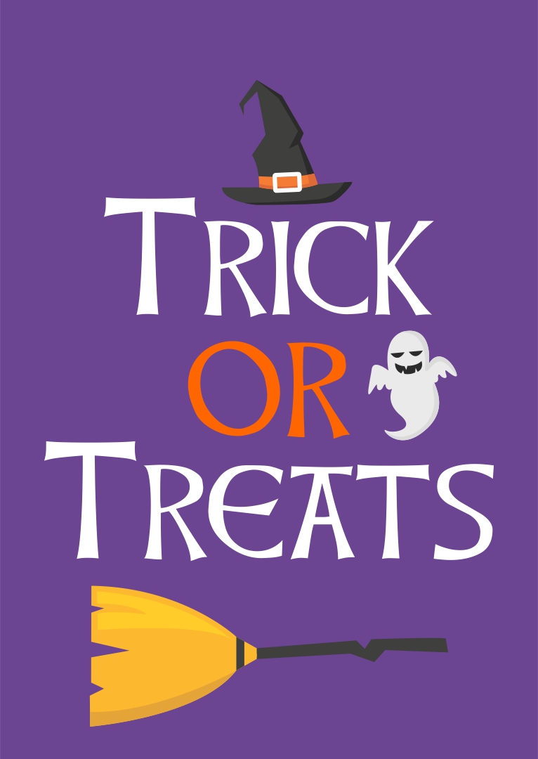 Trick Or Treat Printable Sign Printable Word Searches