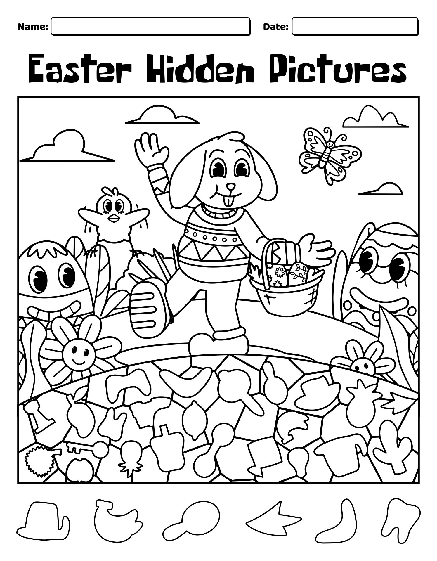 10 Best Hidden Pictures Printables For Adults Printablee
