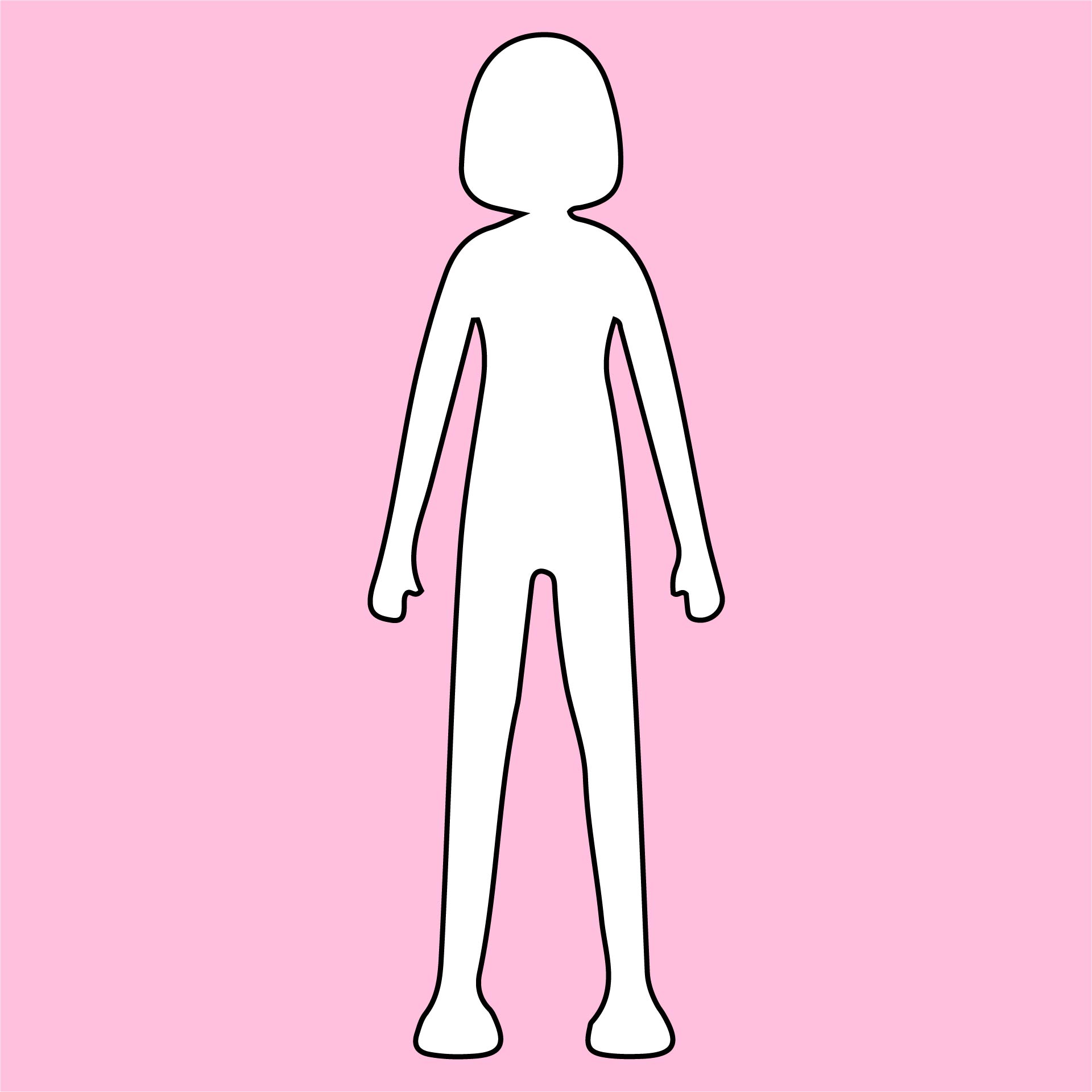 Paper Dolls Printable Template