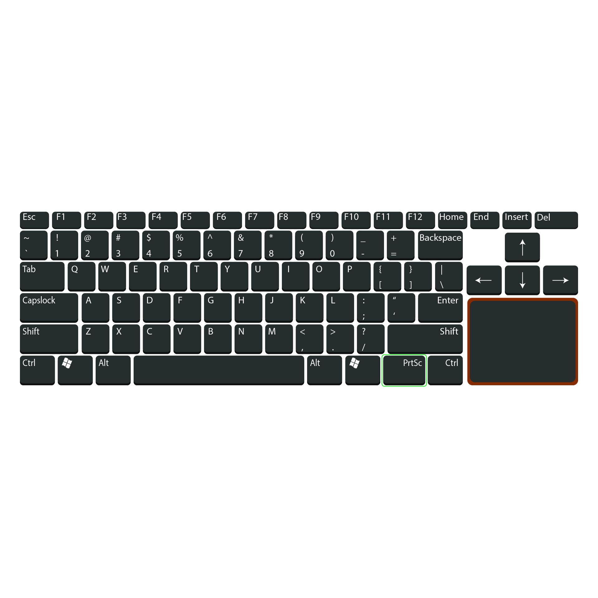 8 Best Printable Laptop Keyboard  printablee com