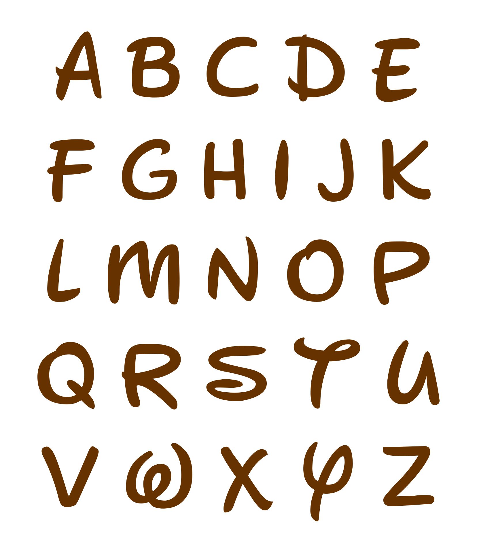 10 Best Alphabet Disney Font Printables - printablee.com