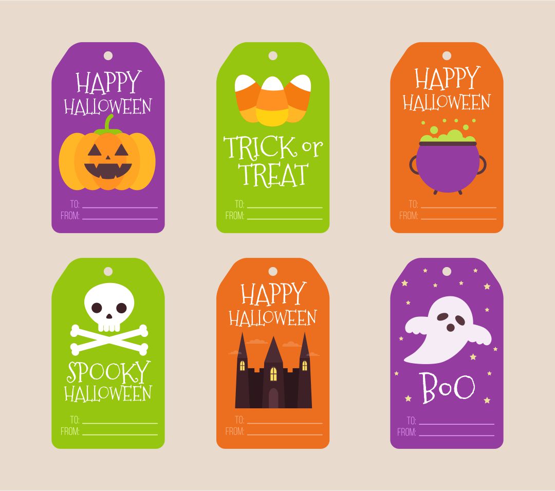 15 Best Free Halloween Printable Gift Tags - printablee.com