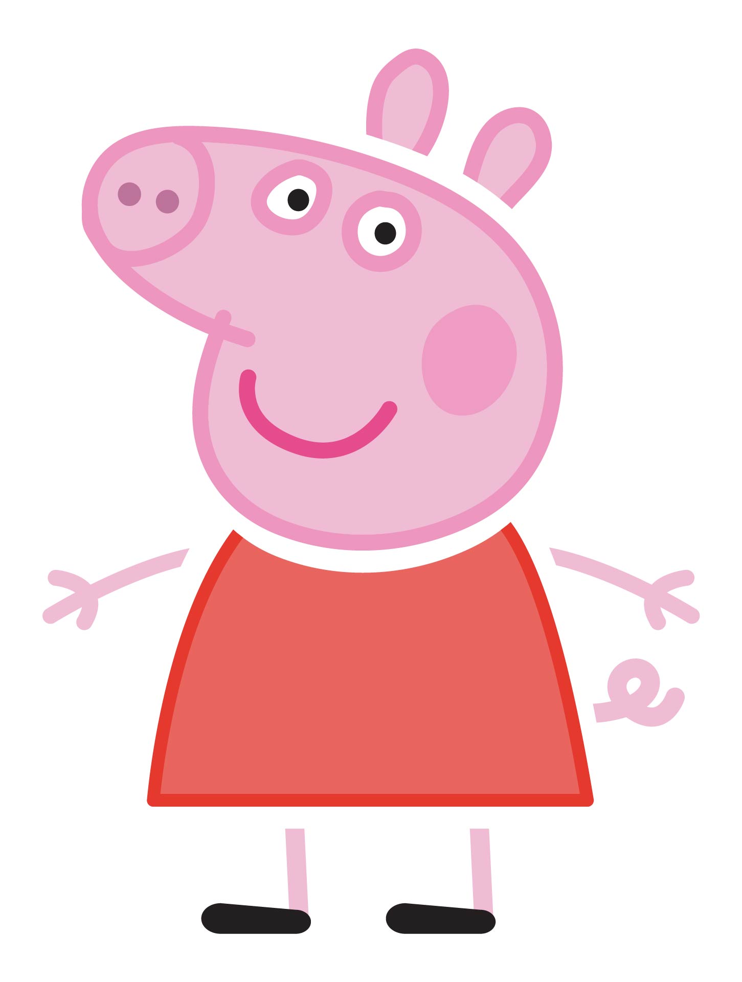 Peppa Pig Template 10 Free PDF Printables Printablee