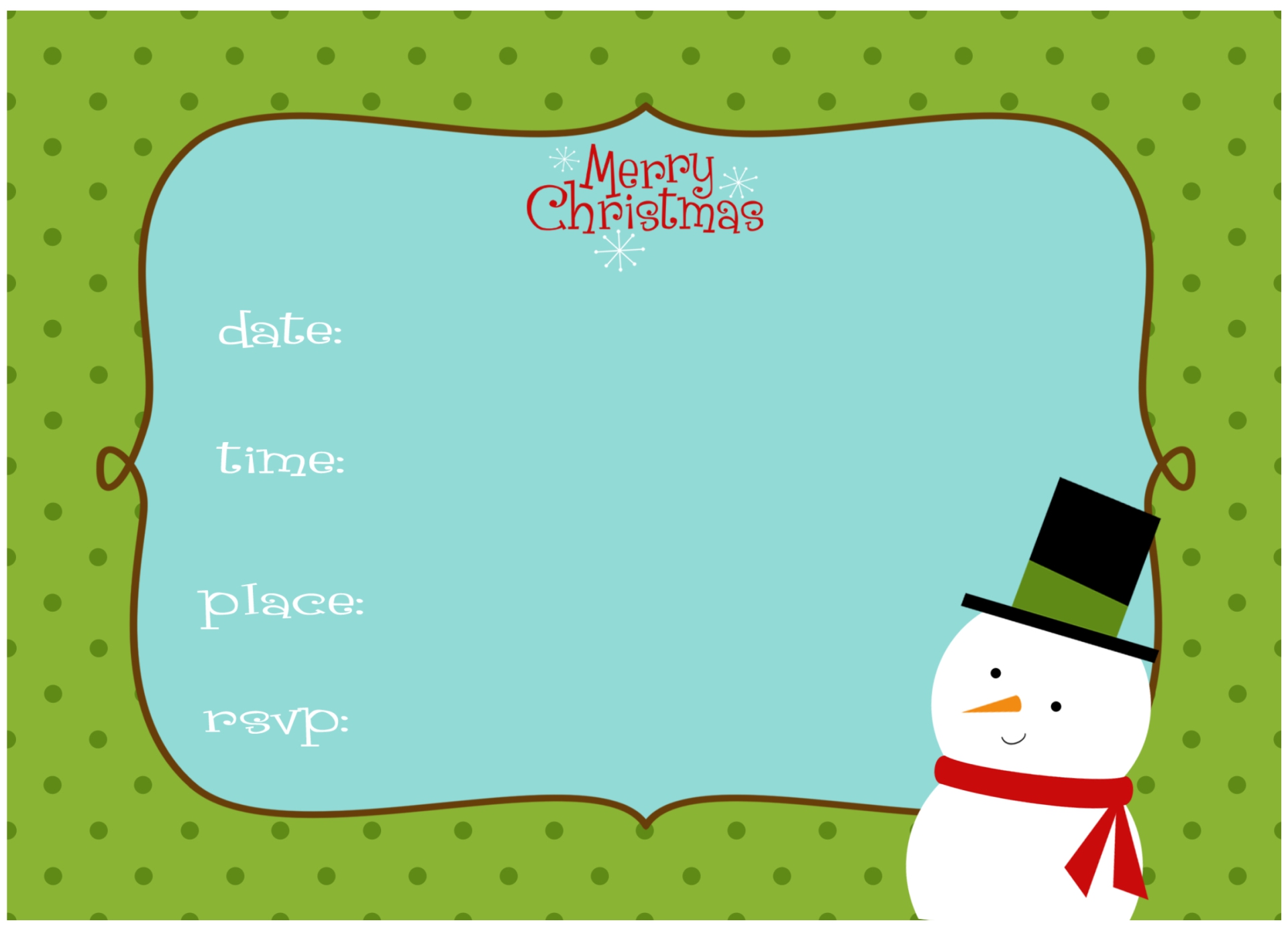 holiday-party-invitation-templates