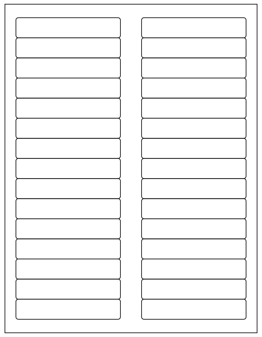 21 Best Pendaflex Printable Tab Inserts - printablee.com Regarding Pendaflex Label Template