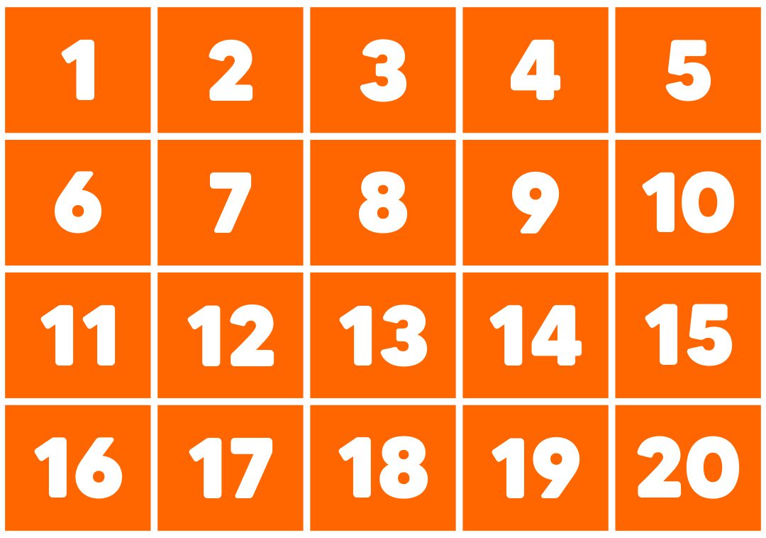 Free Printable Numbers Large / Number Printable Images Gallery Category