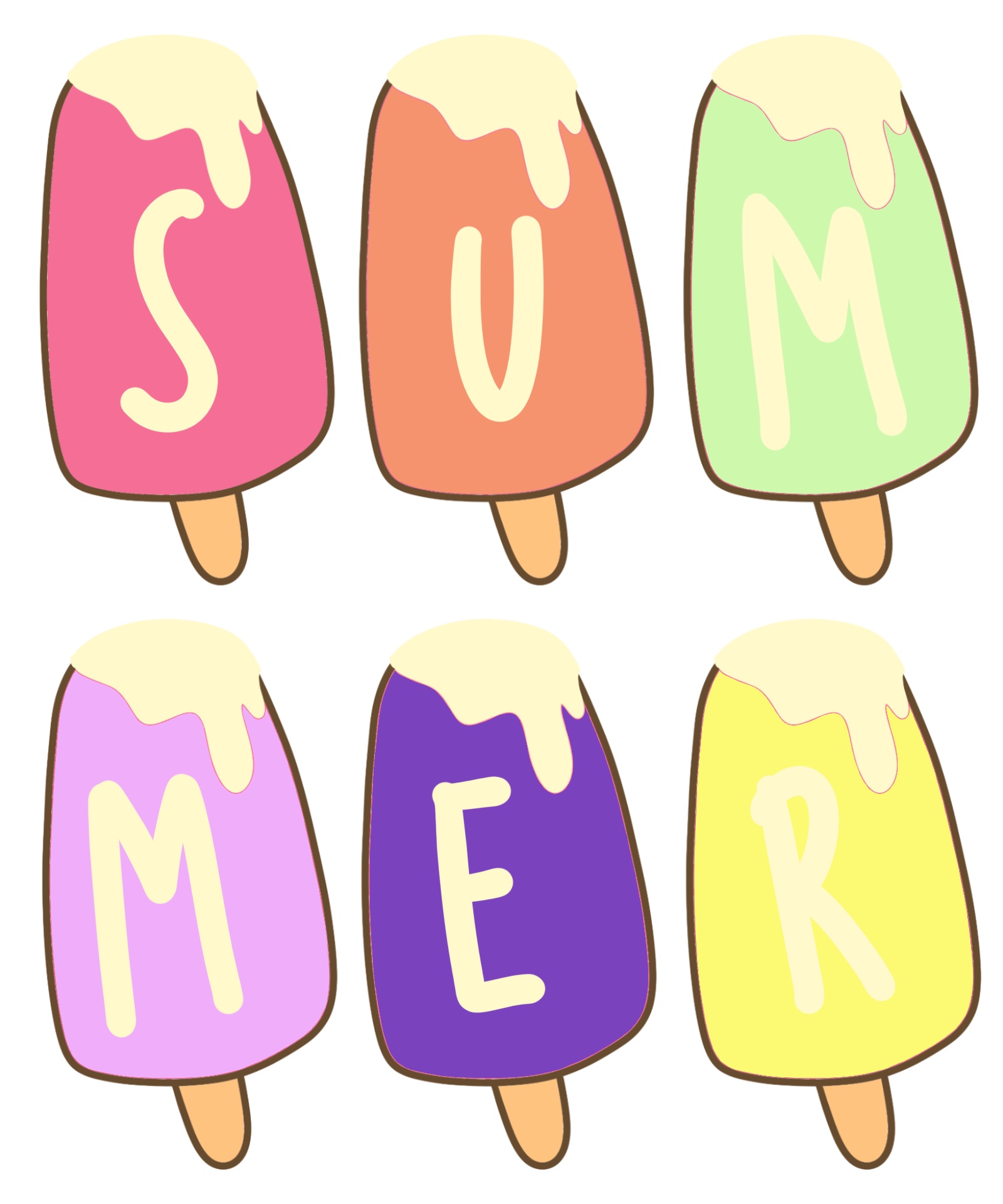 Printable Summer Party Banners