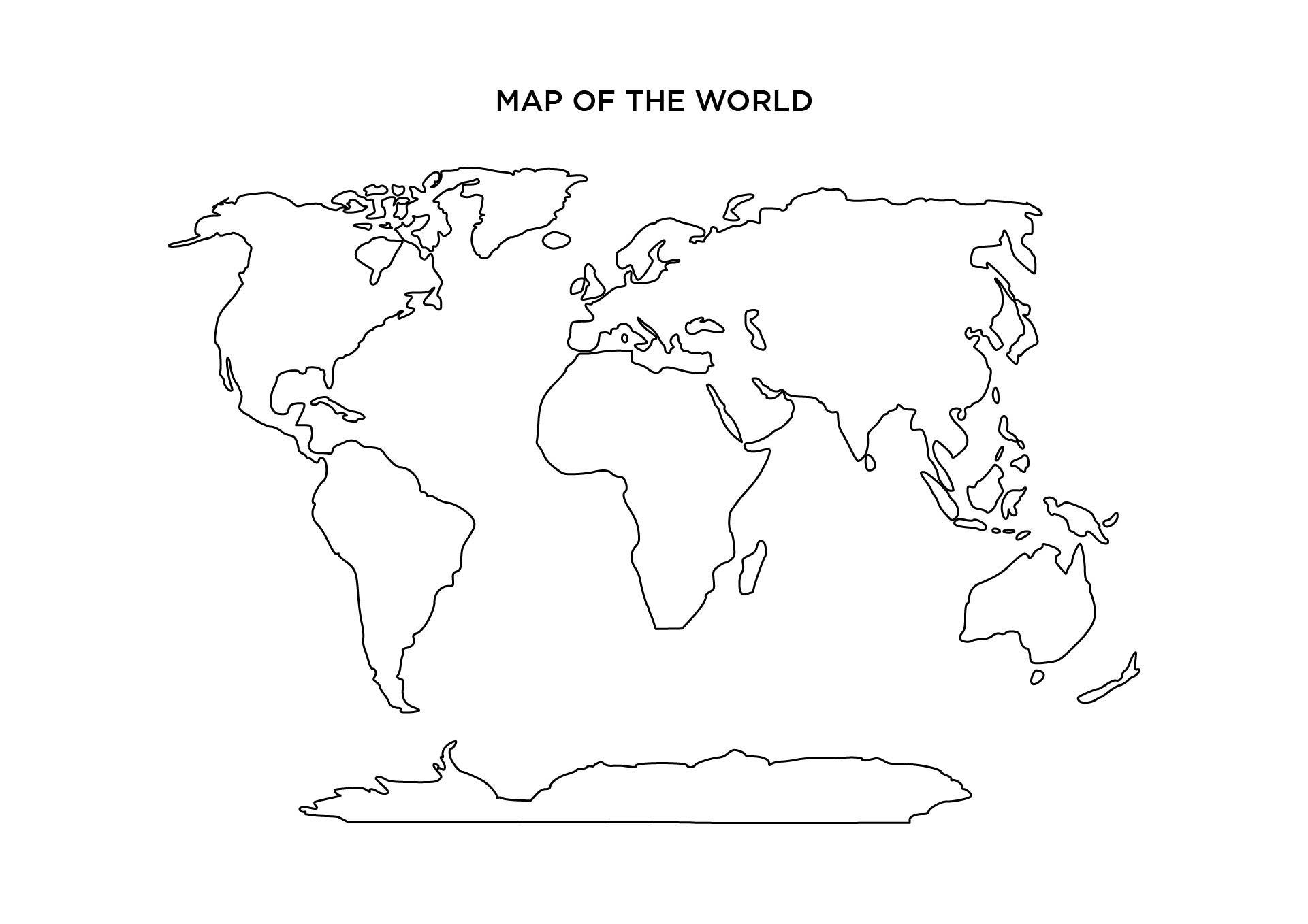 10-best-blank-world-maps-printable-printablee